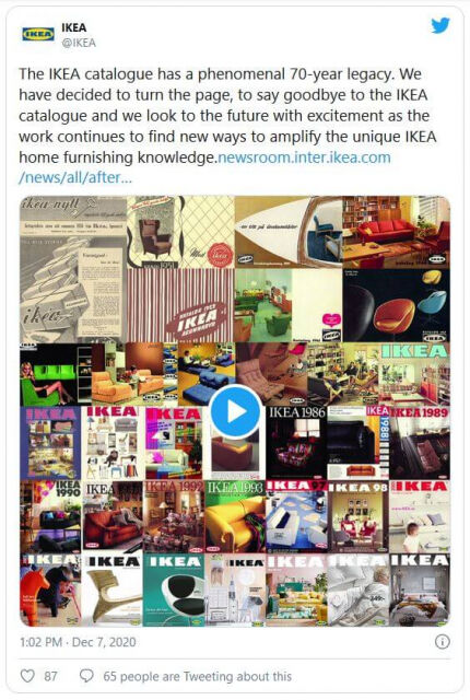 Kann man den IKEA Katalog noch bestellen?